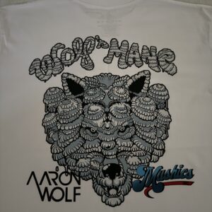 Mushies Inc. Aaron Wolfs "Wolfs Mane" White T-Shirt