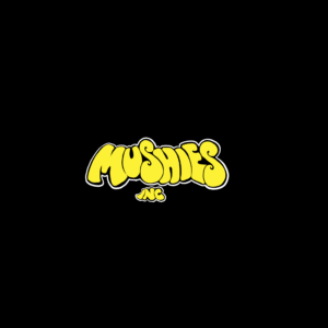 Mushies Inc. 3in Yellow Die-Cut Sticker