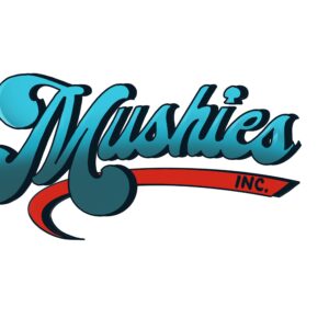 Mushies Inc. 3in Die-Cut Blue Fade Sticker