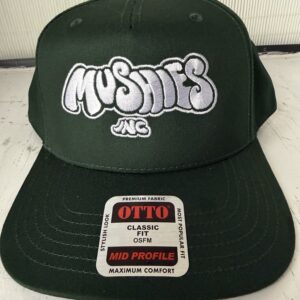 Embroidered Dark Green Otto Classic Fit Mid Profile Snap Back Hat